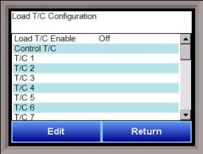 Load TC Configuration